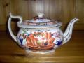 Newhall London Shape “Waterlily” Pattern Teapot & Cover